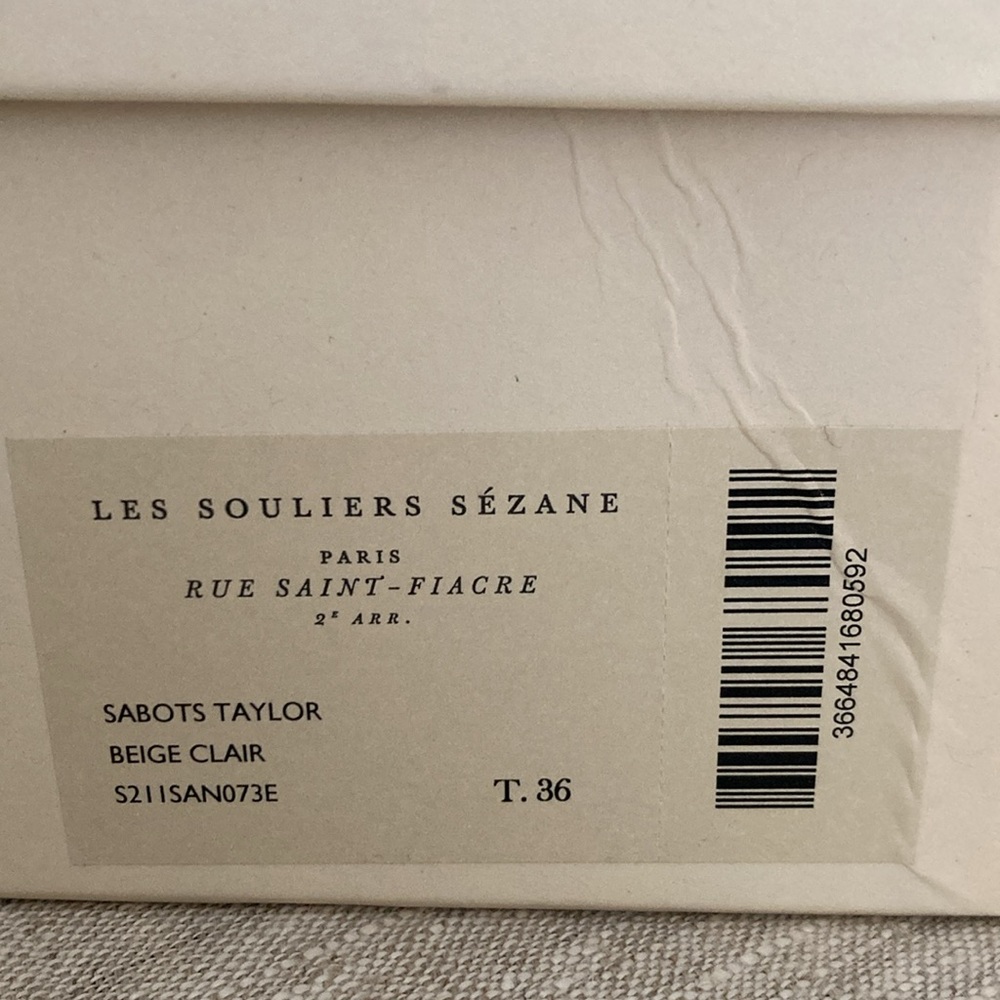 Sezane Taylor Clogs 36 - Picture 2 of 8